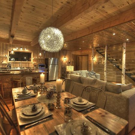 Les Bouleaux - Les Chalets Spa Canada La Malbaie Bagian luar foto