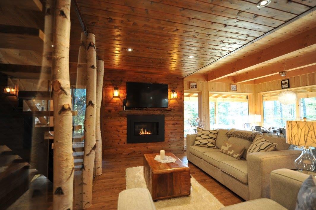 Les Bouleaux - Les Chalets Spa Canada La Malbaie Bagian luar foto