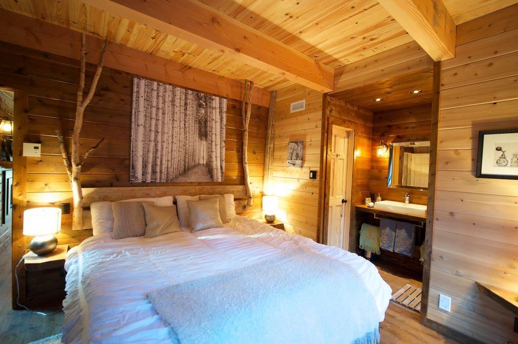 Les Bouleaux - Les Chalets Spa Canada La Malbaie Bagian luar foto