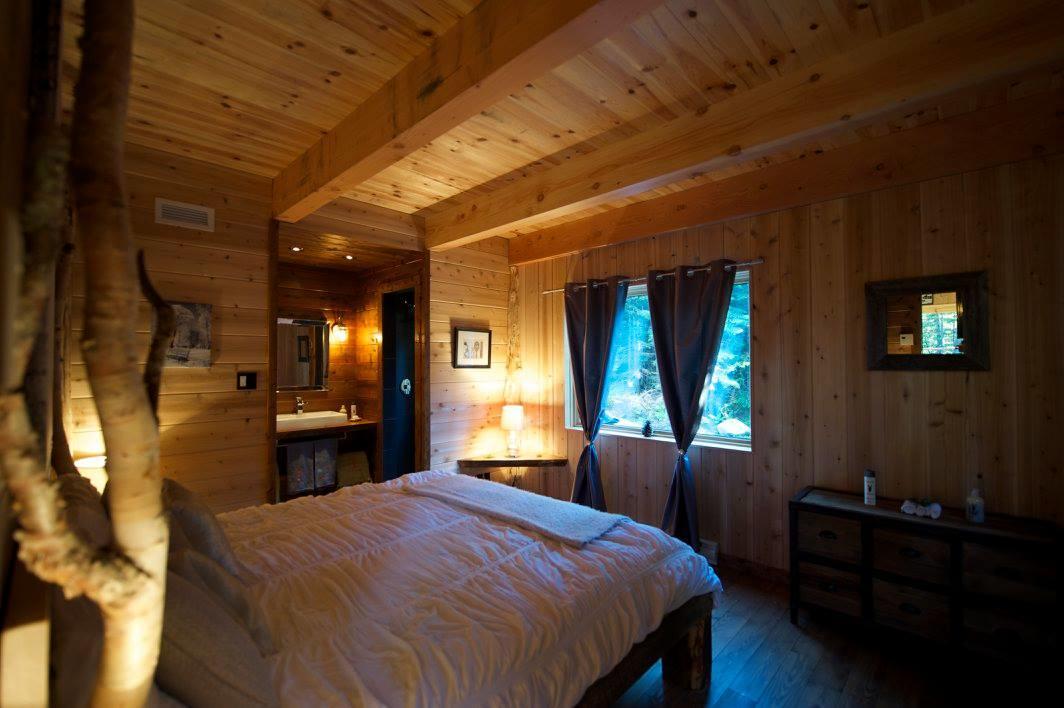 Les Bouleaux - Les Chalets Spa Canada La Malbaie Bagian luar foto