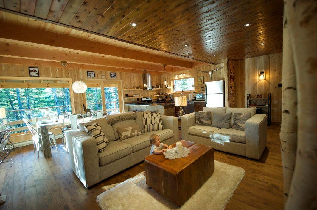 Les Bouleaux - Les Chalets Spa Canada La Malbaie Bagian luar foto