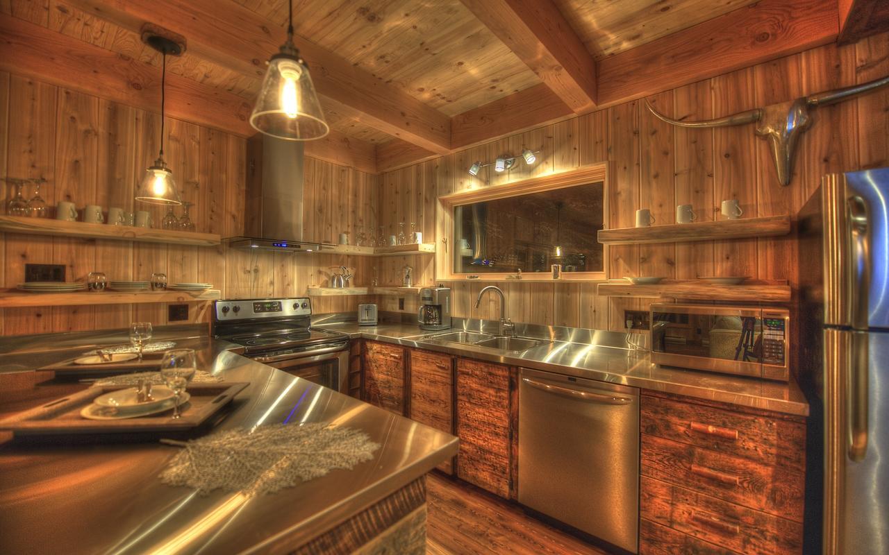 Les Bouleaux - Les Chalets Spa Canada La Malbaie Bagian luar foto